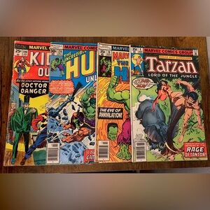Marvel Comic Book Collection: Hulk, Tarzan, Kid Colt Outlaw